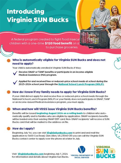 Virginia Sun Bucks